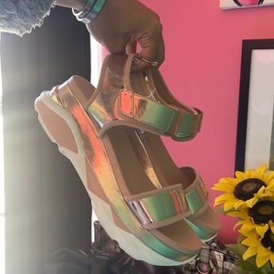 ALDO PLATFORM SANDALS